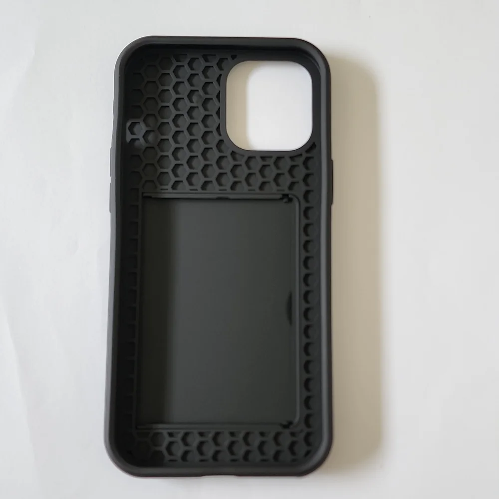 iPhone 12 Pro Max Cell Phone Case, 6.7 inches, Black color